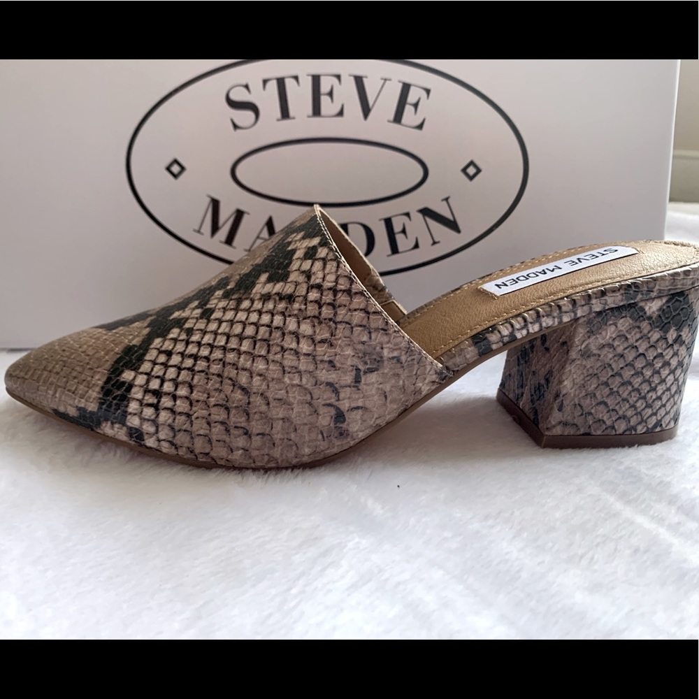 Steve Madden Bishop Block Heel Mule